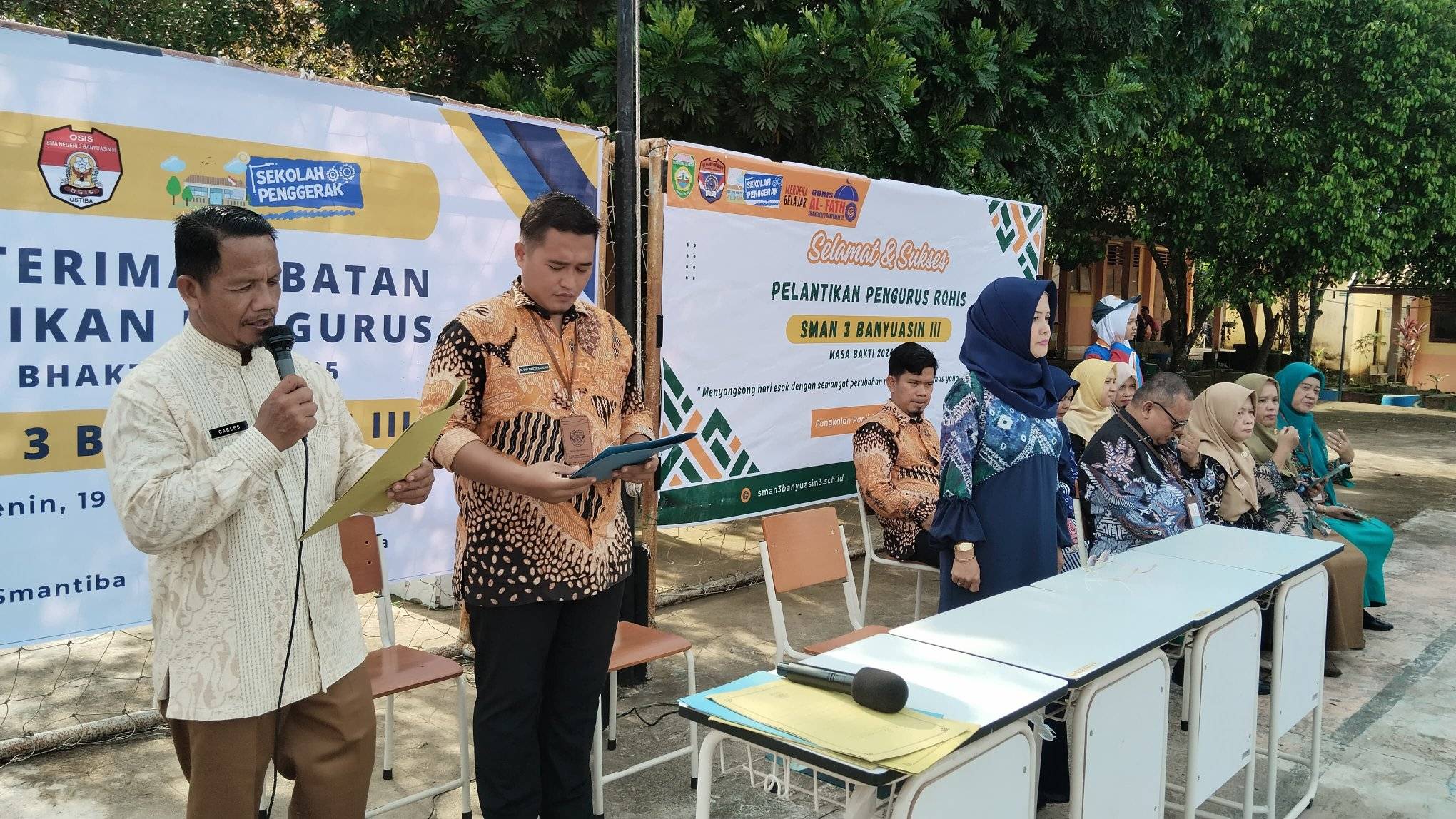 Smantiba Lantik Serentak Pengurus OSIS, Pengurus Rohis serta Pemilihan Bujang Gadis SMANTIBA Smantiba Lantik Serentak Pengurus OSIS, Pengurus Rohis serta Pemilihan Bujang Gadis SMANTIBA